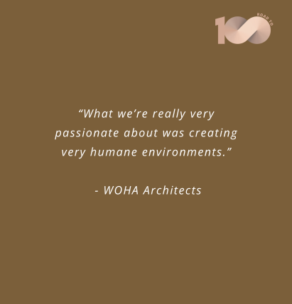 Quote for Portfolio Revisits: WOHA Architects